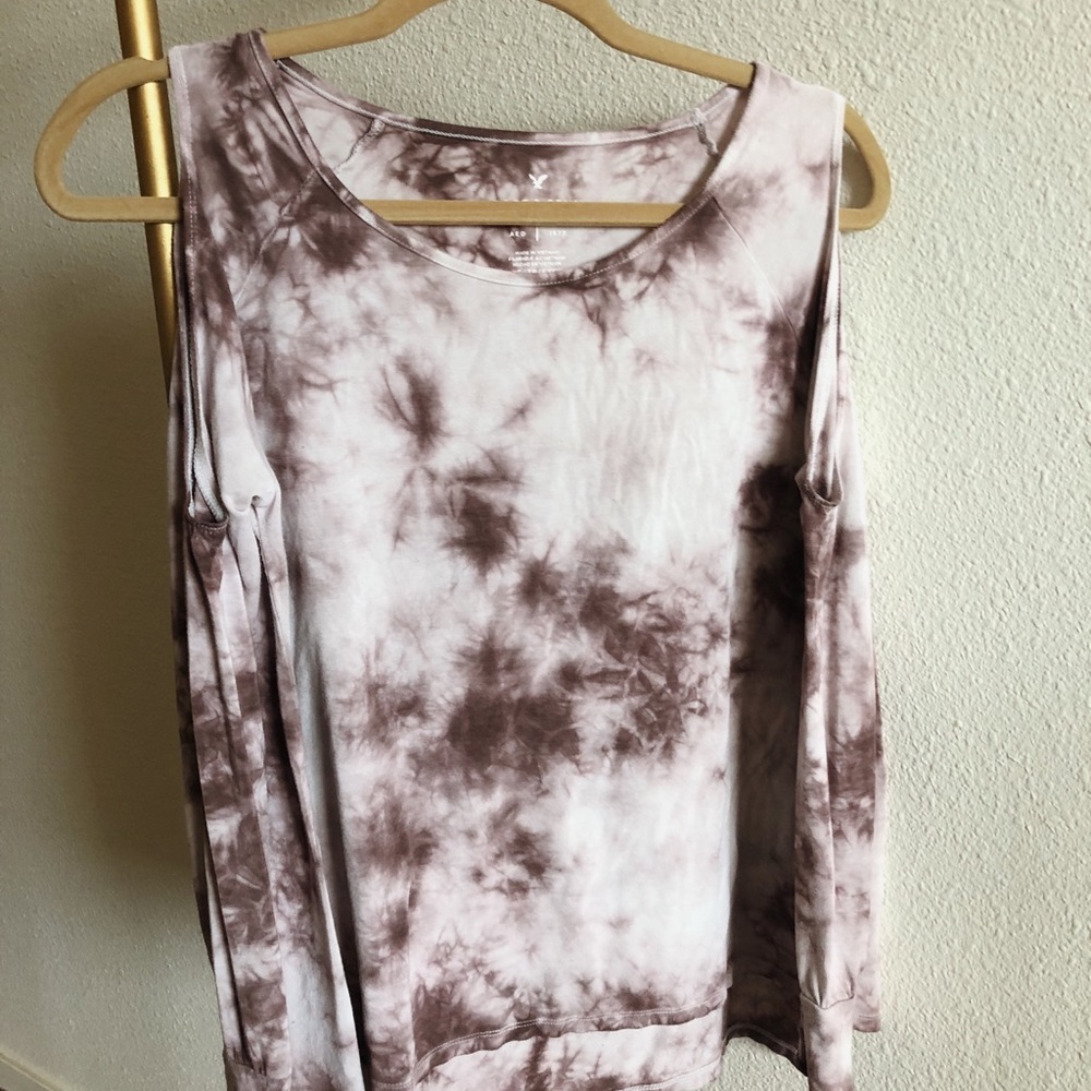 American Eagle tie-dye shirt